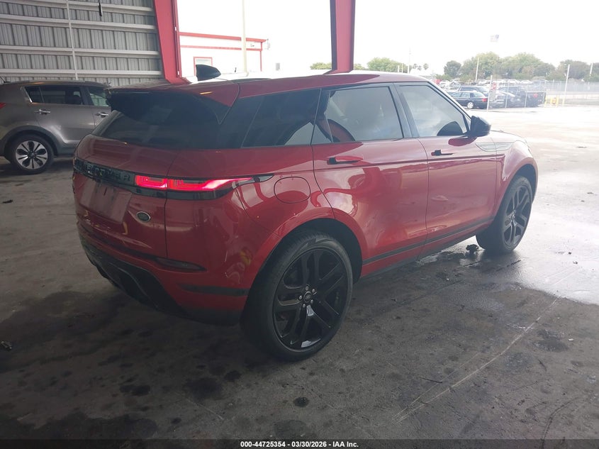 2020 Land Rover Range Rover Evoque Se VIN: SALZP2FX3LH015903 Lot: 44725354