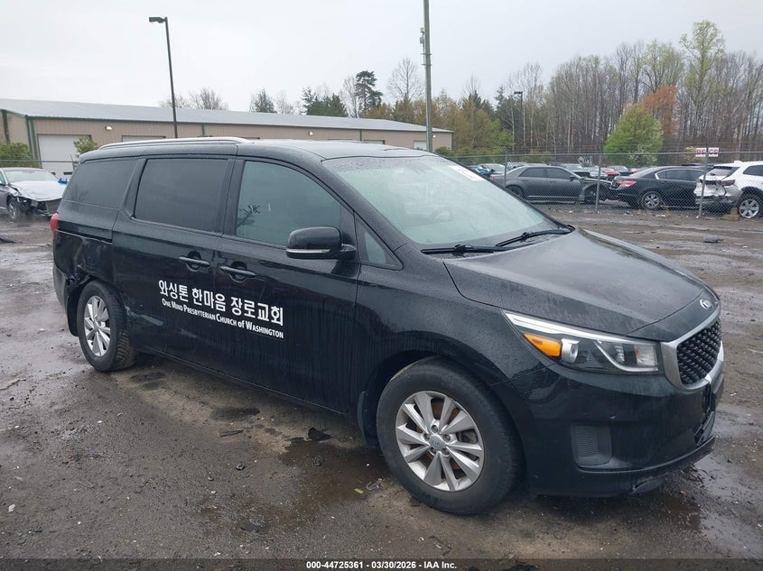 2018 Kia Sedona Lx Fwd Lx