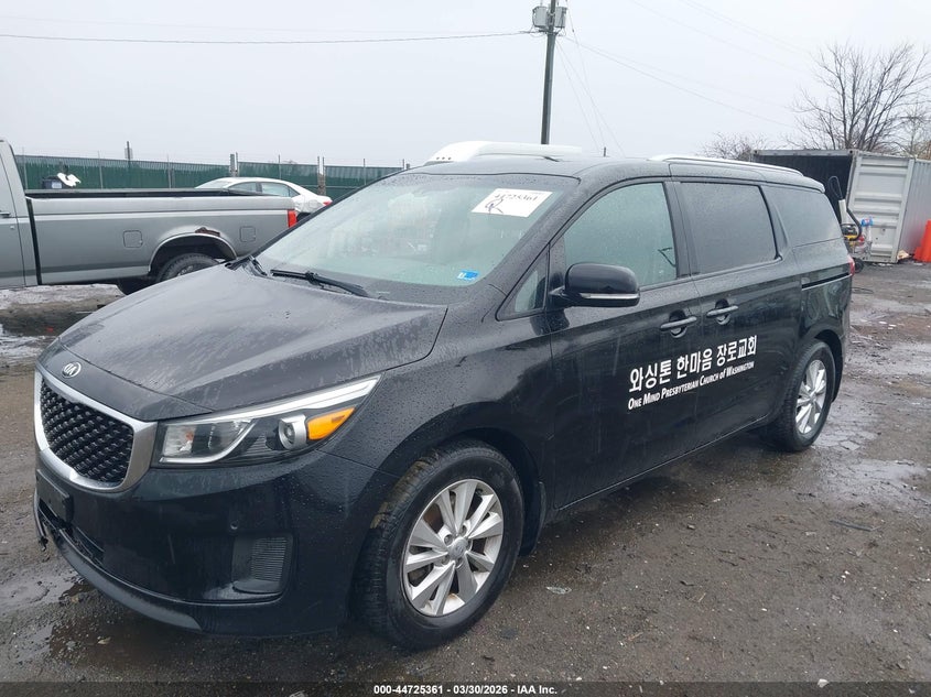 2018 Kia Sedona Lx Fwd Lx