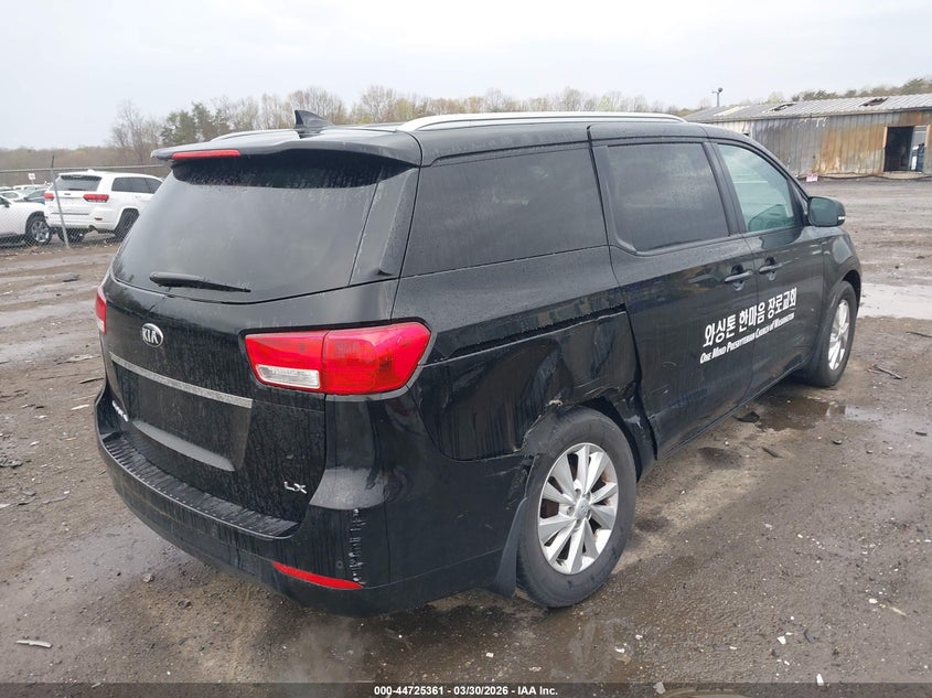 2018 Kia Sedona Lx Fwd Lx