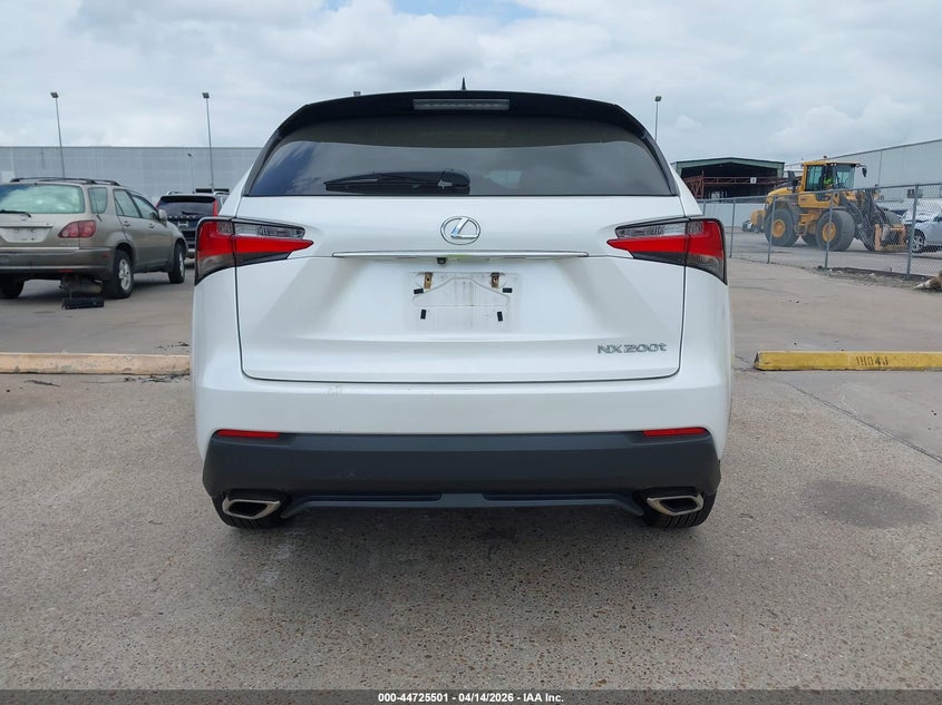2017 Lexus Nx Nx Turbo VIN: JTJYARBZ2H2069723 Lot: 44725501