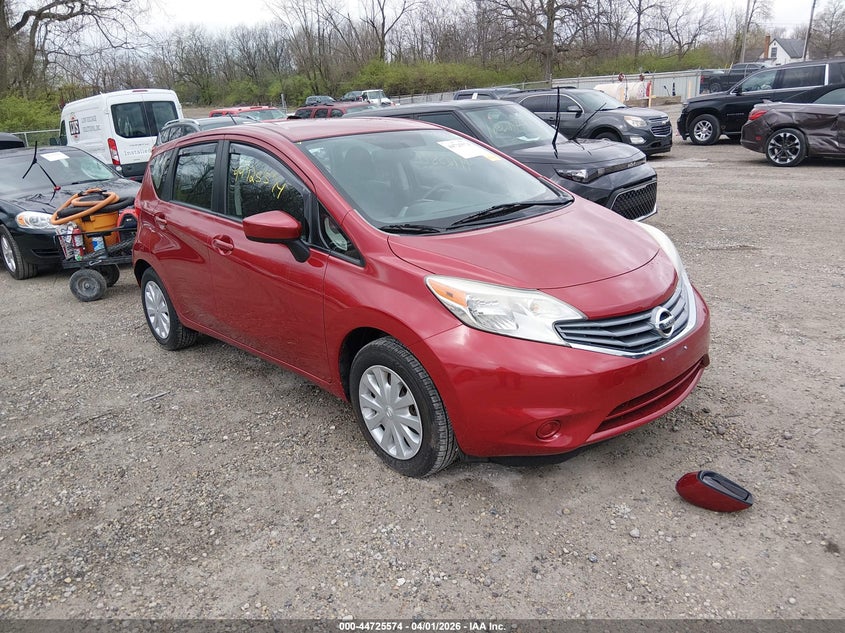 2015 Nissan Versa Note S (Sr)/S Plus/Sl/Sr/Sv