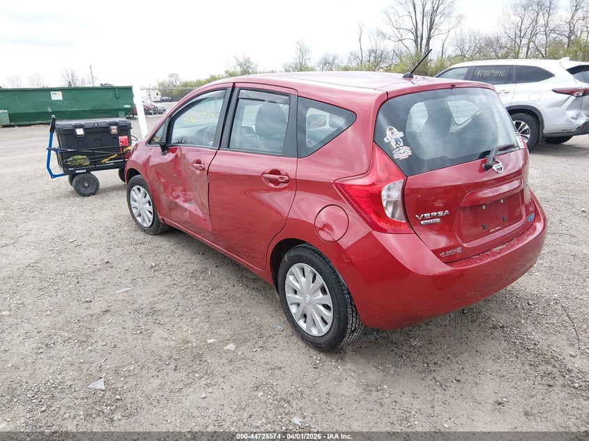2015 Nissan Versa Note S (Sr)/S Plus/Sl/Sr/Sv