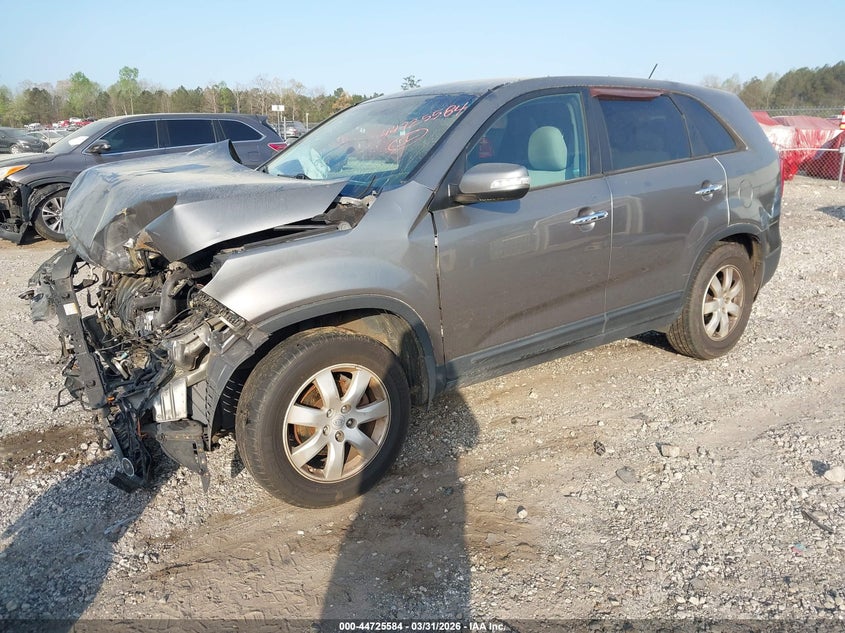 2012 Kia Sorento Lx 5XYKT3A10CG201033 photo 1