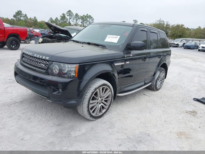 2012 Land rover Range rover sport 5.0 Supercharged black Lot 111044725585 Vin SALSH2E48CA726706