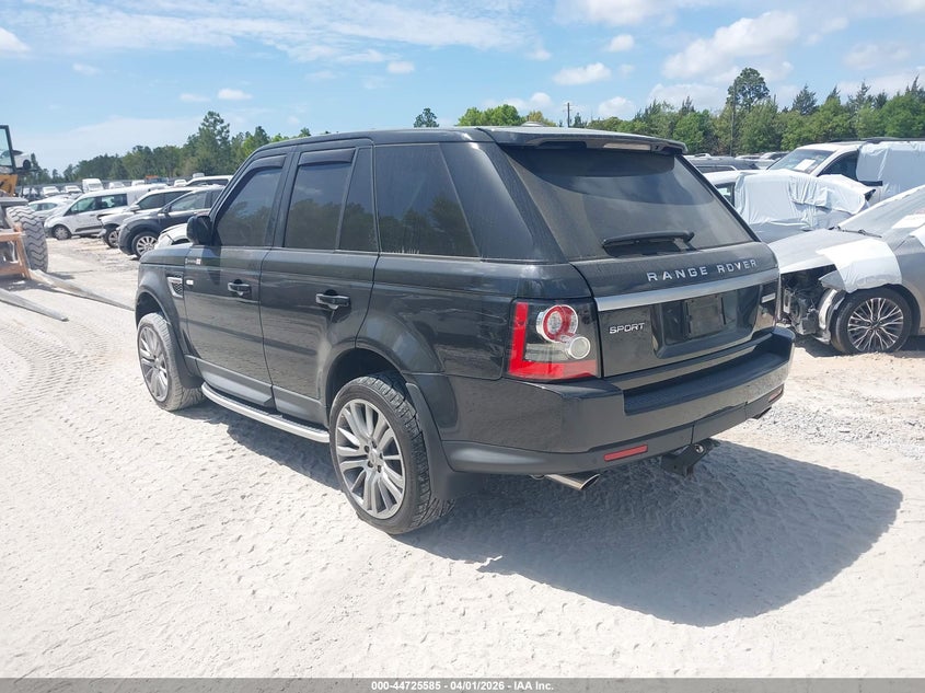 Vin: salsh2e48ca726706, lot: 45222765, land rover range rover sport supercharged 20123