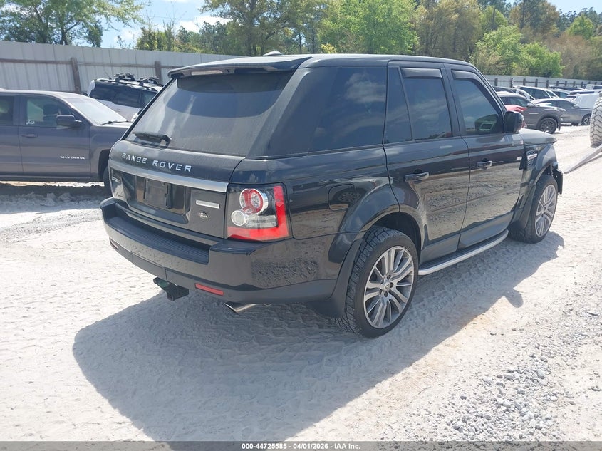 Vin: salsh2e48ca726706, lot: 45222765, land rover range rover sport supercharged 20124