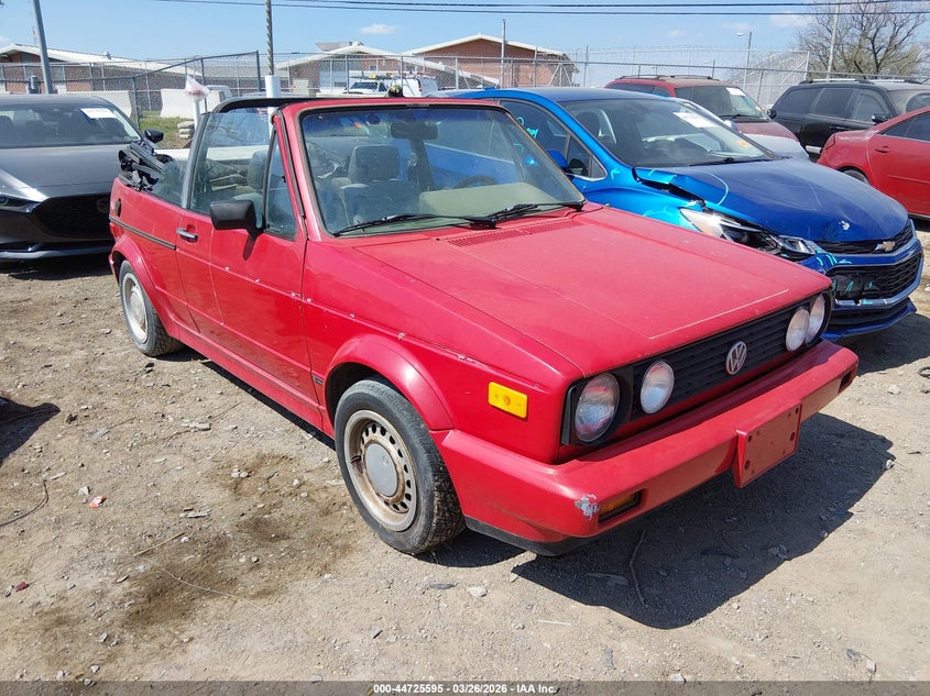 1989 Volkswagen Cabriolet