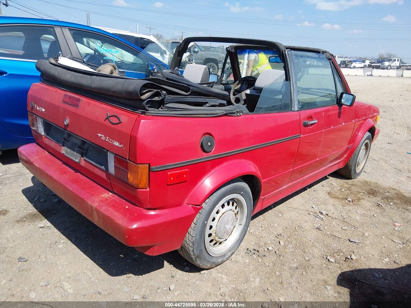 1989 Volkswagen Cabriolet