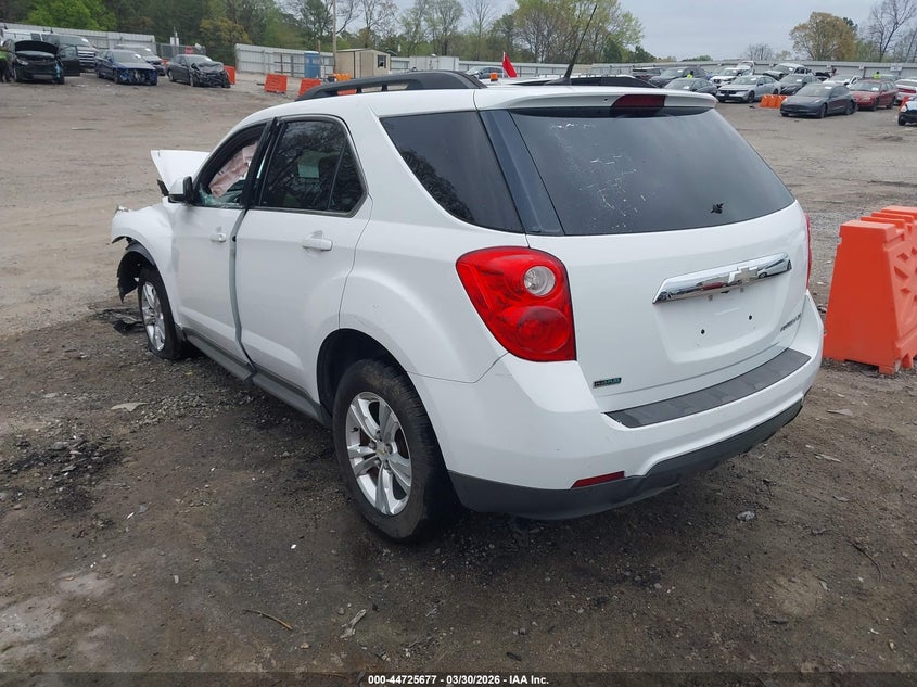 2012 Chevrolet Equinox 2.4 1Lt white Lot 111044725677 Vin 2GNALDEK9C6236811