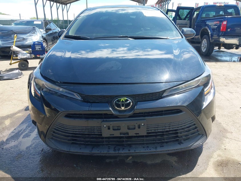 2025 Toyota Corolla 2.0 Le black Lot 111044725799 Vin 5YFB4MDE6SP325612