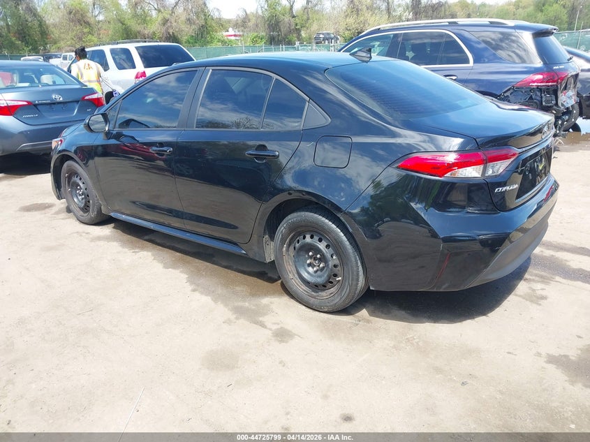 2025 Toyota Corolla 2.0 Le black Lot 111044725799 Vin 5YFB4MDE6SP325612