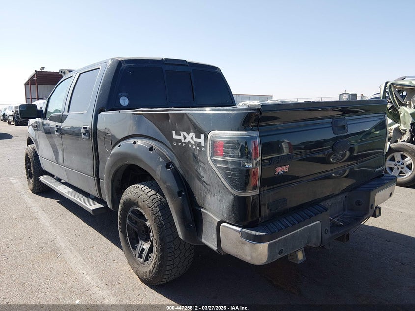 2012 Ford F-150 5.0 Xlt black Lot 111044725812 Vin 1FTFW1EF3CKD15640