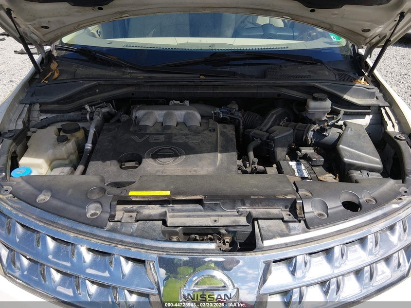 2006 Nissan Murano S VIN: JN8AZ08W46W517640 Lot: 44725943