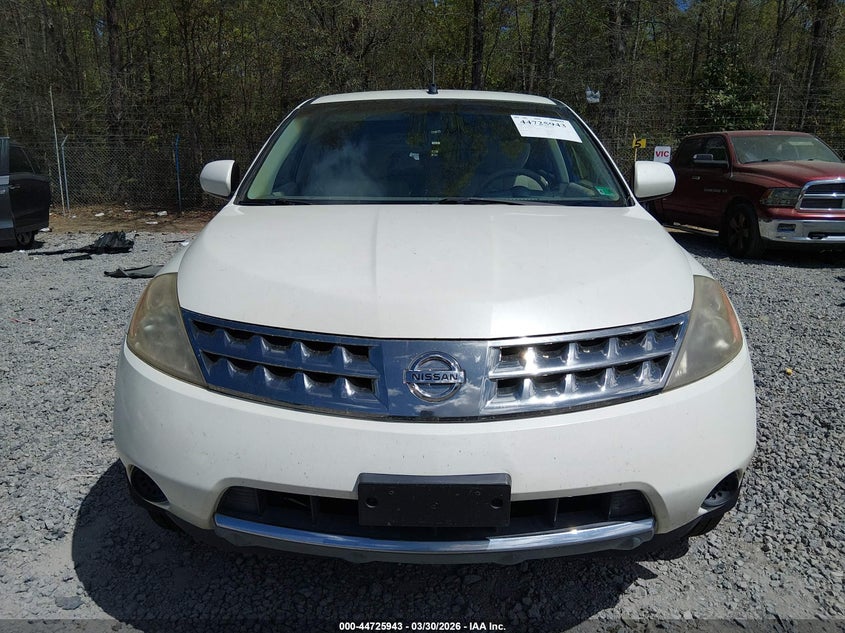 2006 Nissan Murano S VIN: JN8AZ08W46W517640 Lot: 44725943