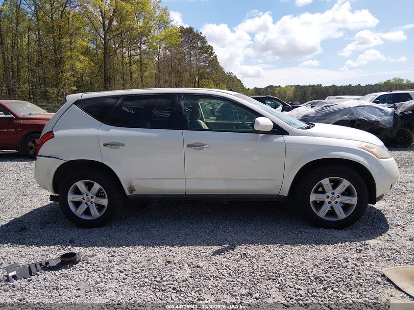 2006 Nissan Murano S VIN: JN8AZ08W46W517640 Lot: 44725943