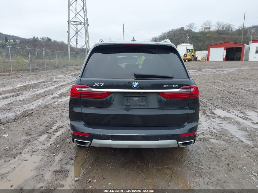 2021 BMW X7 xDrive40I VIN: 5UXCW2C04M9E36629 Lot: 44725989
