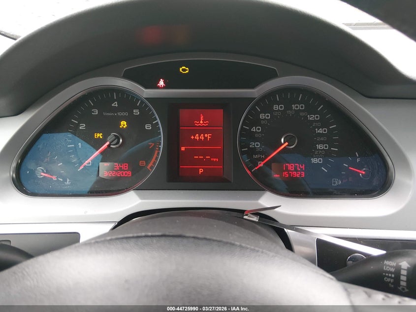 2009 Audi A6 3.0 Premium VIN: WAUDG74F79N025740 Lot: 44725990