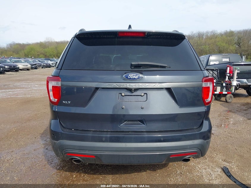 2017 Ford Explorer Xlt VIN: 1FM5K7D81HGD80831 Lot: 44726051