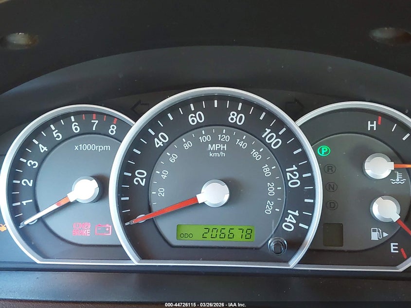 2007 Kia Sorento Ex VIN: KNDJD736375666624 Lot: 44726115