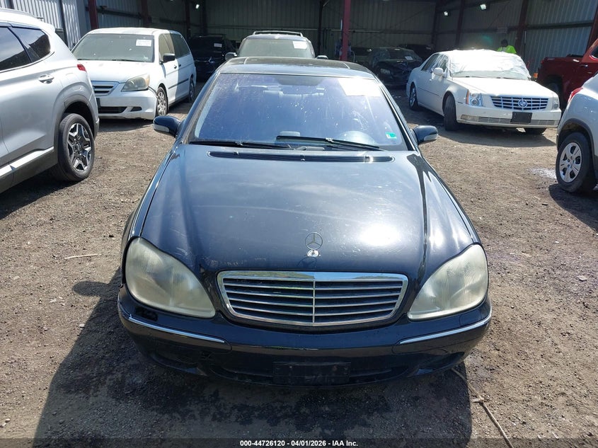 2001 Mercedes-Benz S 500 VIN: WDBNG75J71A148099 Lot: 44726120