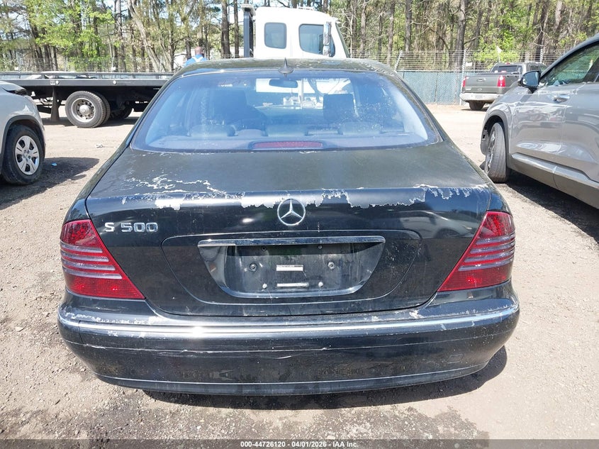 2001 Mercedes-Benz S 500 VIN: WDBNG75J71A148099 Lot: 44726120