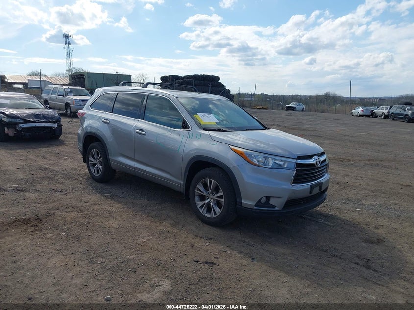 2015 Toyota Highlander Xle V6