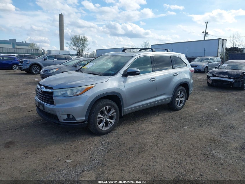 2015 Toyota Highlander Xle V6