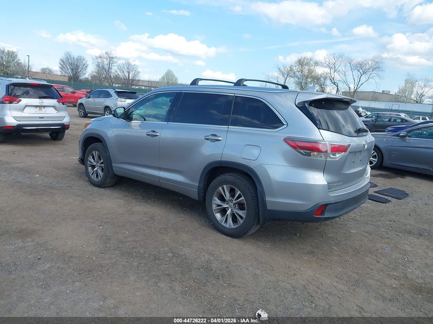 2015 Toyota Highlander Xle V6