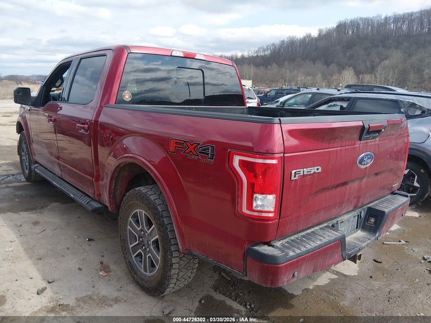 Vin: 1ftew1ef3gfb09700, lot: 45223482, ford f-150 xlt 20163