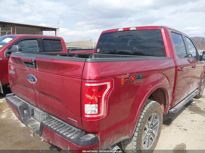Vin: 1ftew1ef3gfb09700, lot: 45223482, ford f-150 xlt 20164