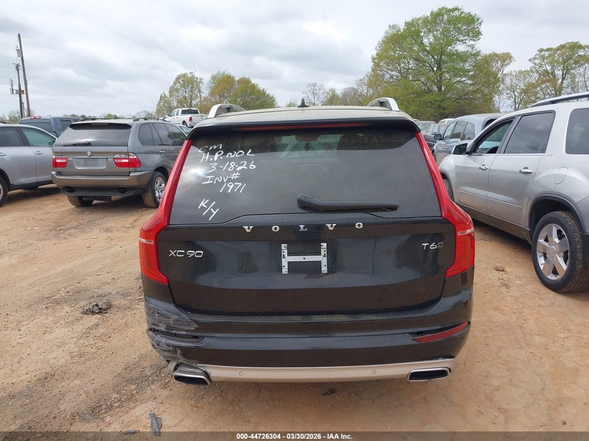 2019 Volvo Xc90 T6 Momentum VIN: YV4A22PK5K1485070 Lot: 44726304