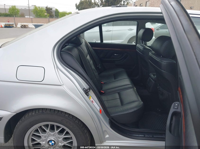 2000 BMW 528Ia VIN: WBADM6341YGU12970 Lot: 44726324