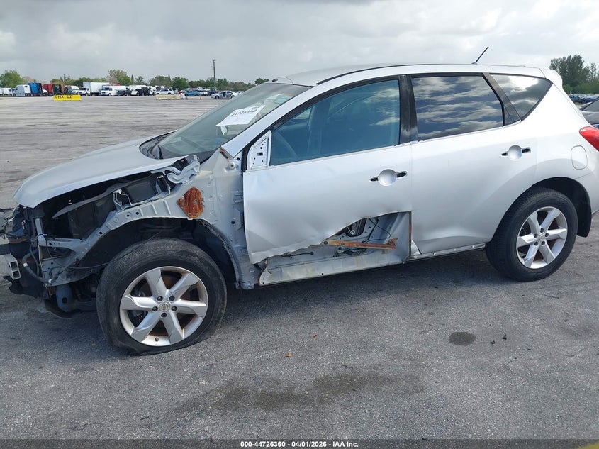 2009 Nissan Murano Sl VIN: JN8AZ18U09W018214 Lot: 44726360