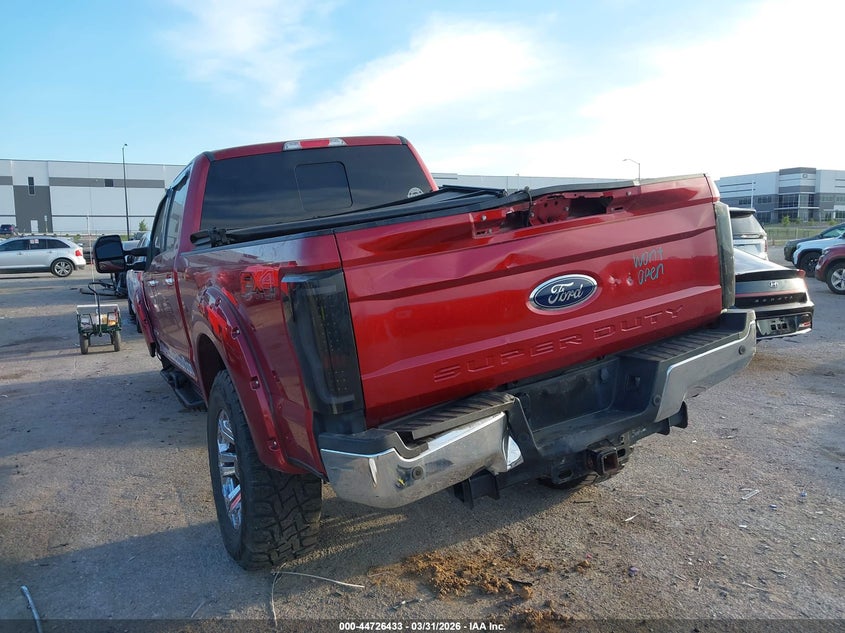 Vin: 1ft7w2bt1hee91841, lot: 45223613, ford f-250 lariat 20173