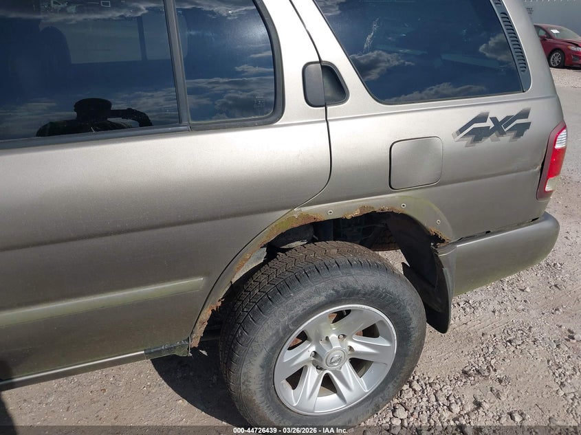 2003 Nissan Pathfinder Le VIN: JN8DR09YX3W824268 Lot: 44726439