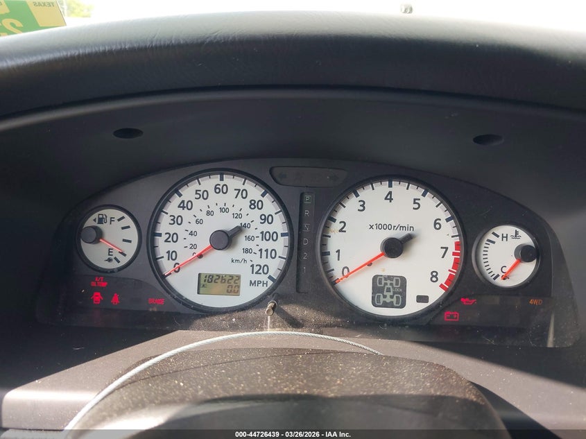 2003 Nissan Pathfinder Le VIN: JN8DR09YX3W824268 Lot: 44726439