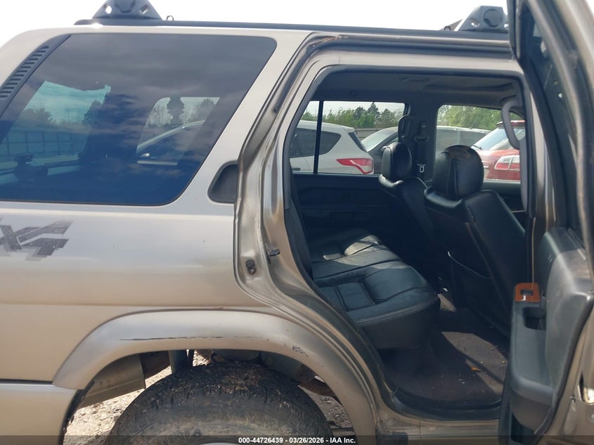 2003 Nissan Pathfinder Le VIN: JN8DR09YX3W824268 Lot: 44726439