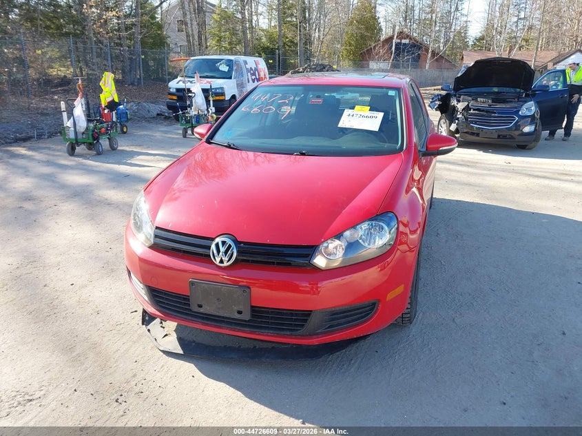 2010 Volkswagen Golf 4-Door VIN: WVWDA7AJ6AW294291 Lot: 44726609