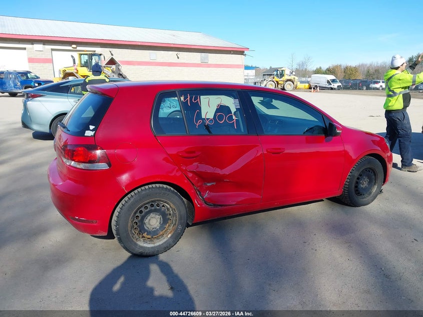 2010 Volkswagen Golf 4-Door VIN: WVWDA7AJ6AW294291 Lot: 44726609