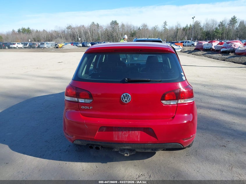 2010 Volkswagen Golf 4-Door VIN: WVWDA7AJ6AW294291 Lot: 44726609