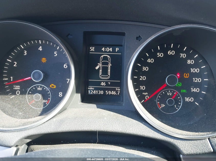 2010 Volkswagen Golf 4-Door VIN: WVWDA7AJ6AW294291 Lot: 44726609