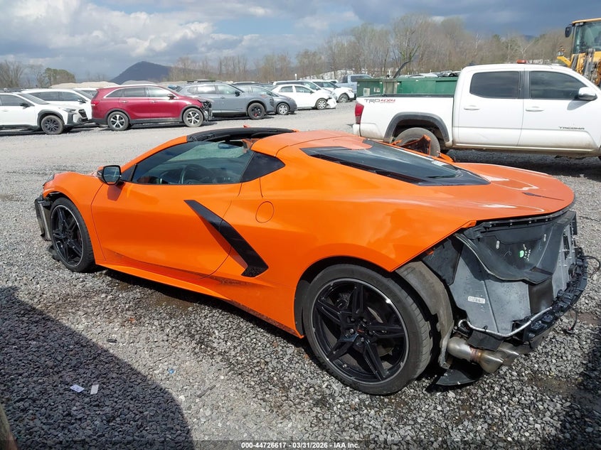 2022 Chevrolet Corvette Stingray Rwd 1Lt VIN: 1G1YA2D47N5116467 Lot: 44726617