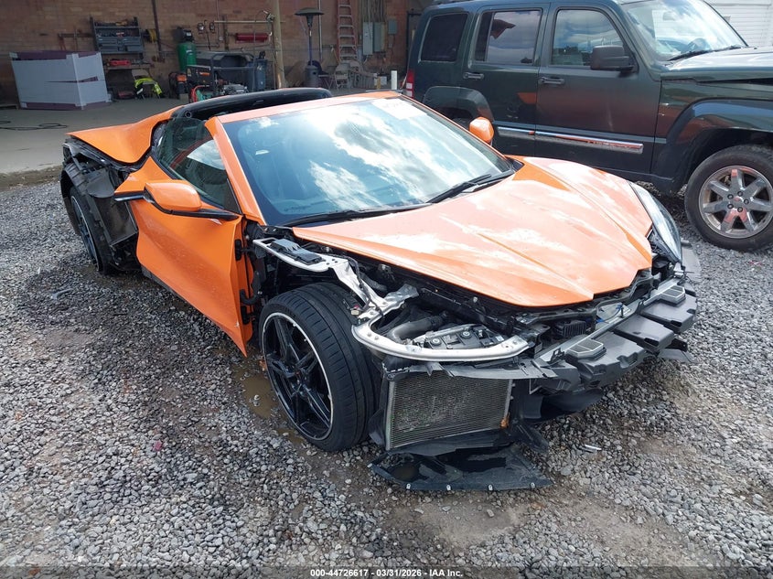 2022 Chevrolet Corvette Stingray Rwd 1Lt VIN: 1G1YA2D47N5116467 Lot: 44726617