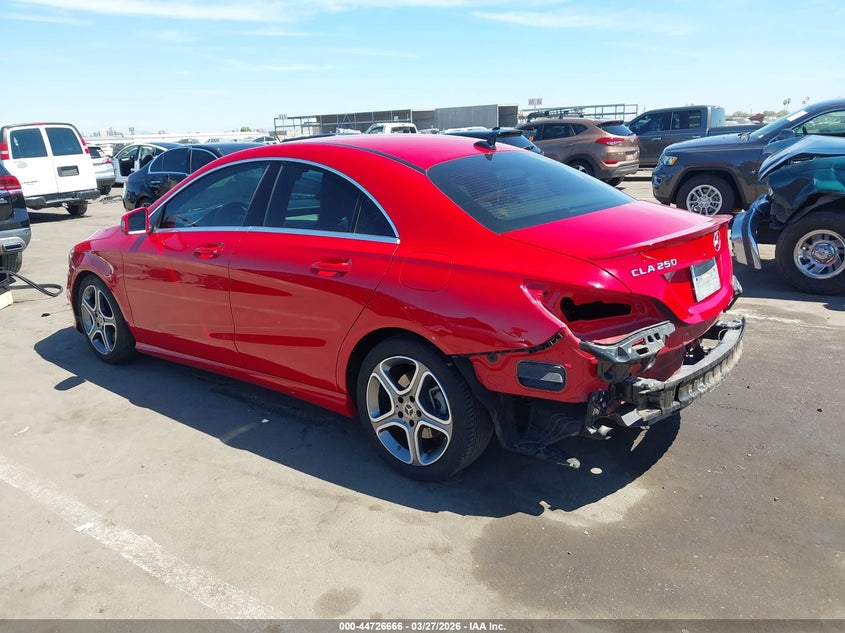 2018 Mercedes-Benz Cla 250