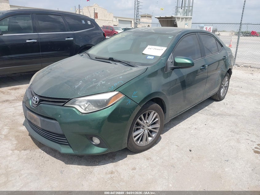 2014 Toyota Corolla Le Plus