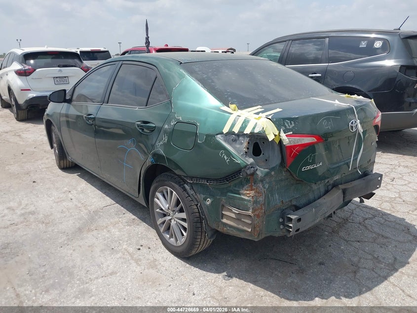 2014 Toyota Corolla Le Plus