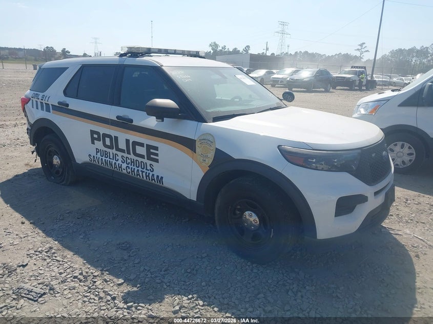Vin: 1fm5k8ab9ngc42620, lot: 45223852, ford police interceptor utility 2022 img_1