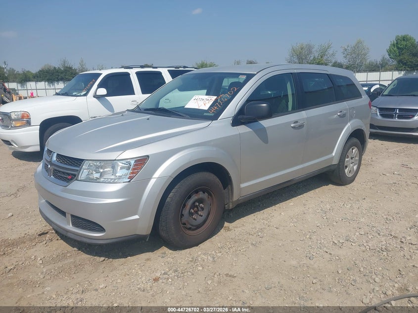 Vin: 3c4pdcabxct358332, lot: 45223882, dodge journey se/avp 20122