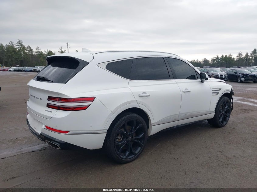 Vin: kmuhcesc8nu094429, lot: 45223989, genesis gv80 3.5t awd prestige signature 20224